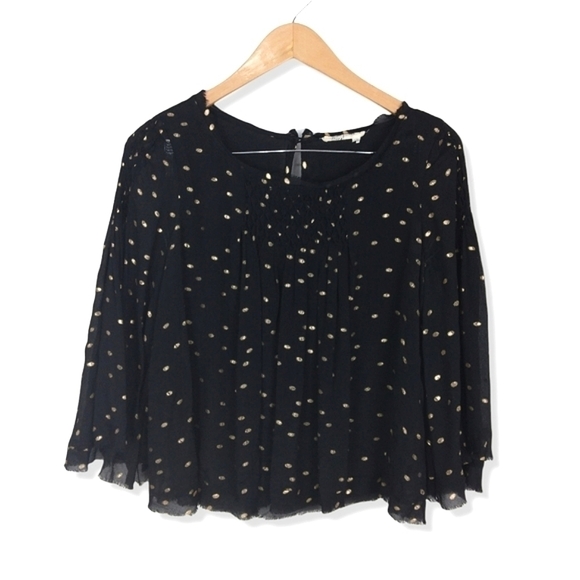 Floreat by Anthropologie Polka Dot Blouse - Picture 9 of 10